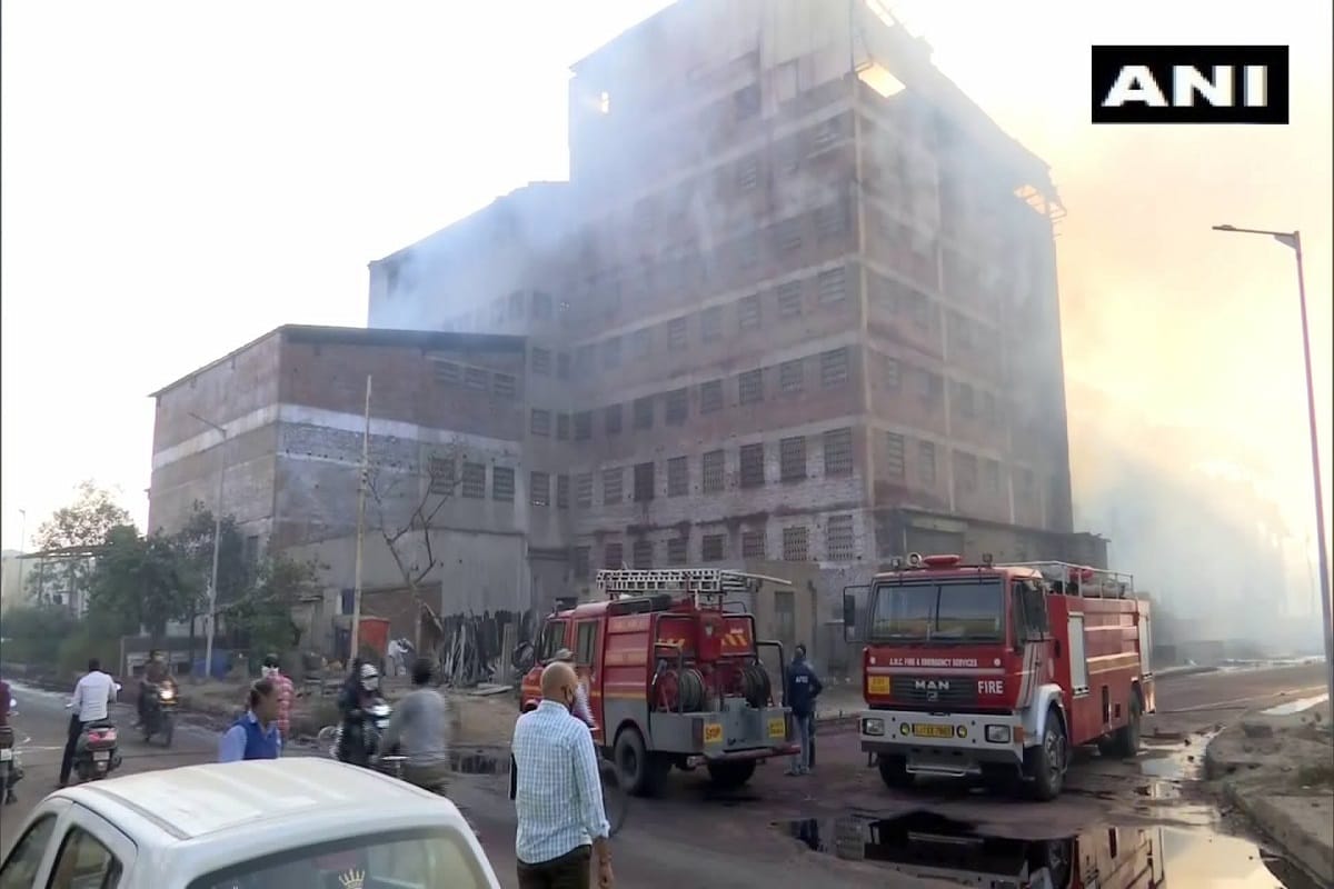 Ahmedabad: Fire in chemical factory, 40 fire tenders extinguished after hard work