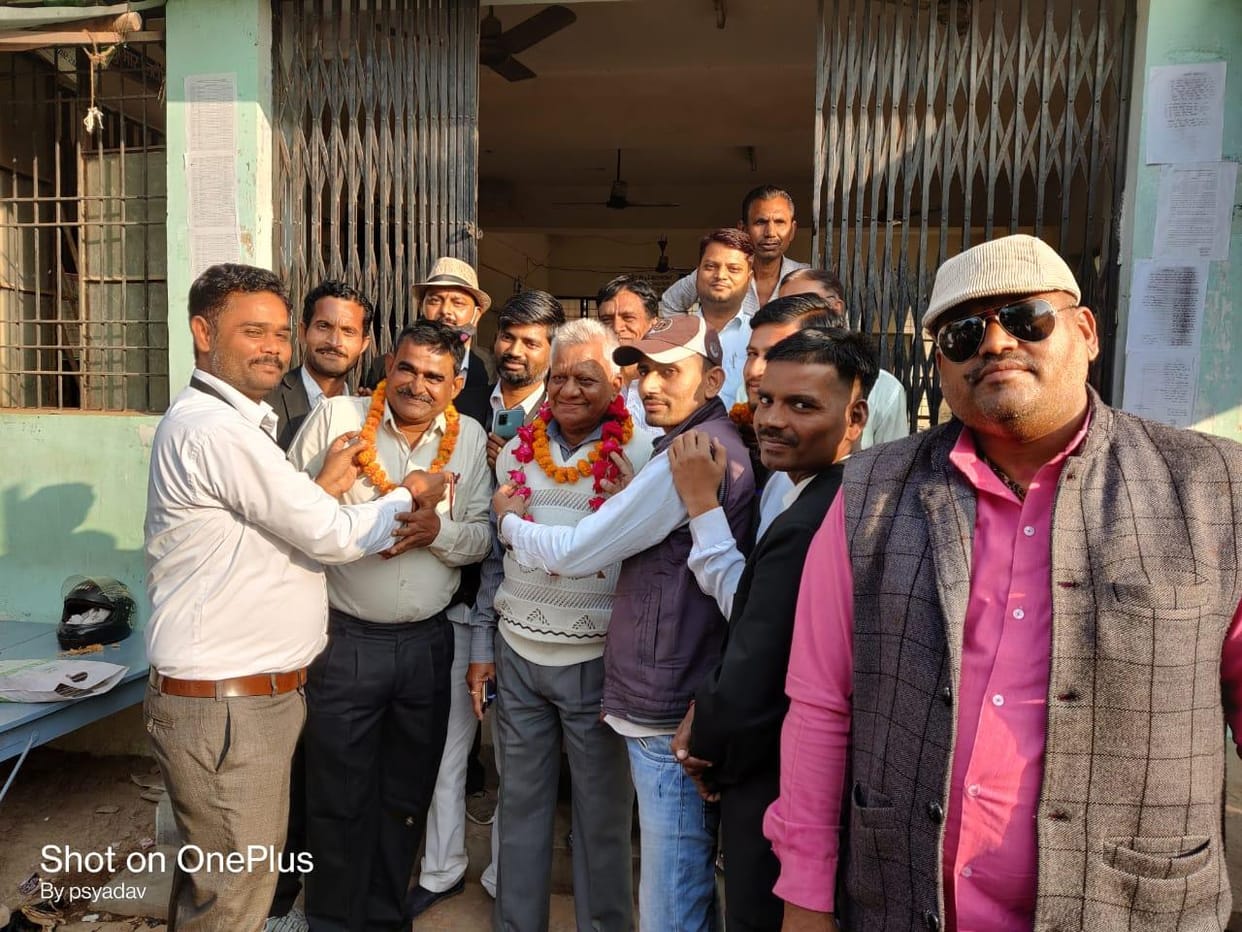 Ramdhiraj Singh elected president by defeating his opponent by ten votes.