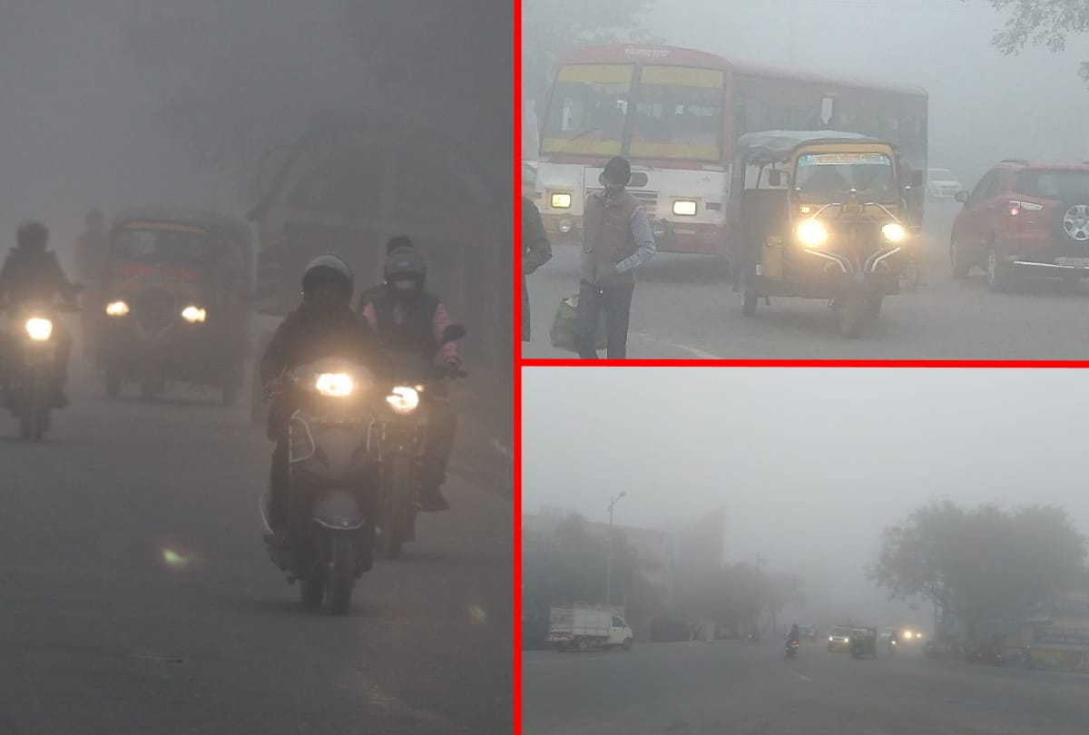 Heavy fog continuously cold wave news update Gorakhpur