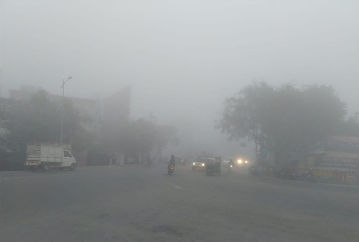 Heavy fog continuously cold wave news update Gorakhpur