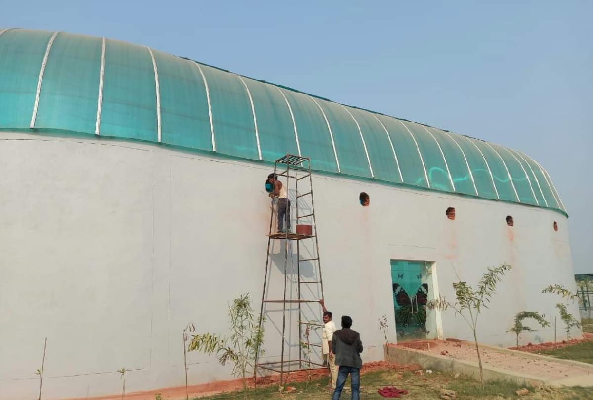 UP State first indoor park ready for butterflies in Gorakhpur