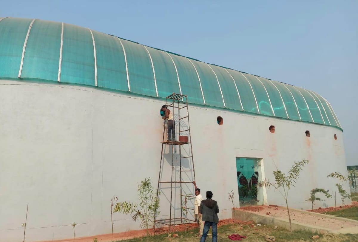 UP State first indoor park ready for butterflies in Gorakhpur