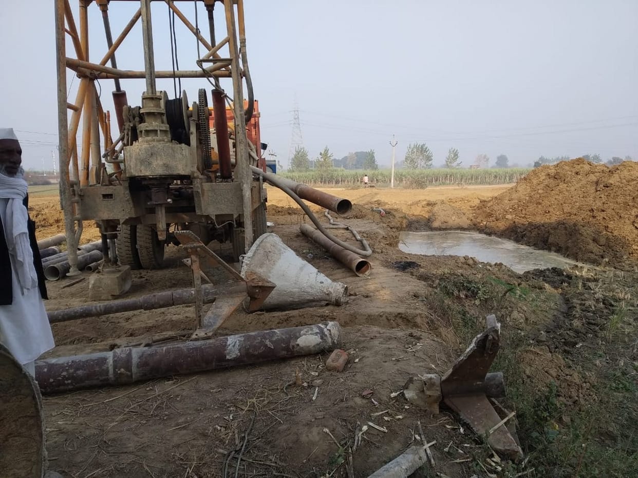 Load test of Balwa railway flyover started