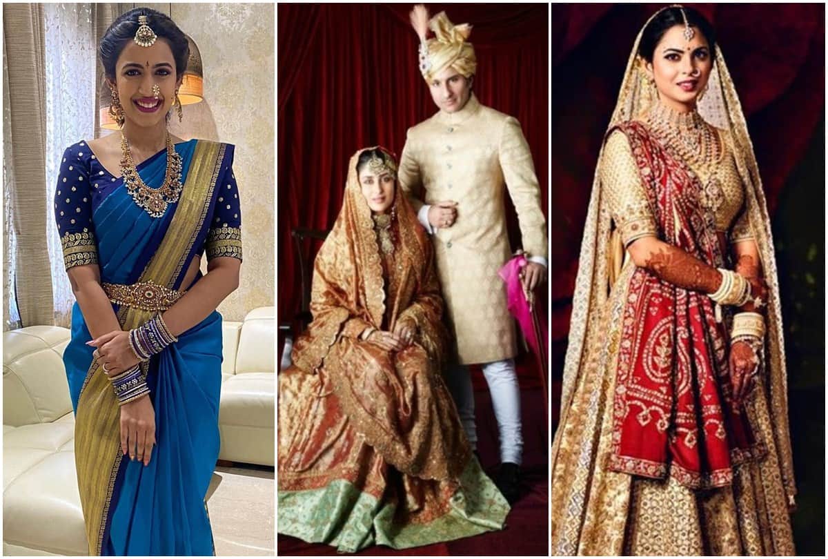 Niharika Konidela Kareena Kapoor Khan Gul Panag Konkona Sen Sharma Neha Dhupia and Isha Ambani these celebs wore their heirloom thing