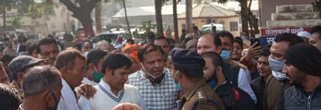 RLD leader arrested for blocking