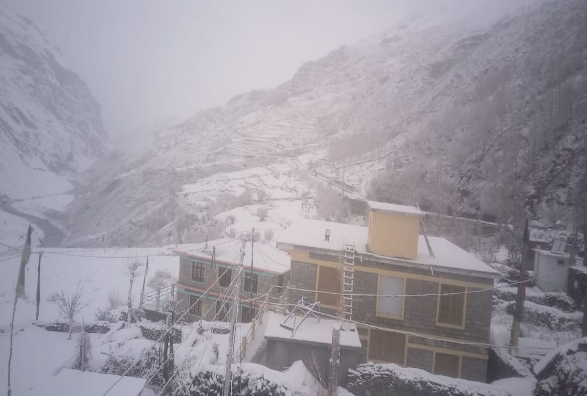 Weather Report of India: Cold will increase further in North India Temperature reached 11 degree below zero in Keylong Himachal Pradesh