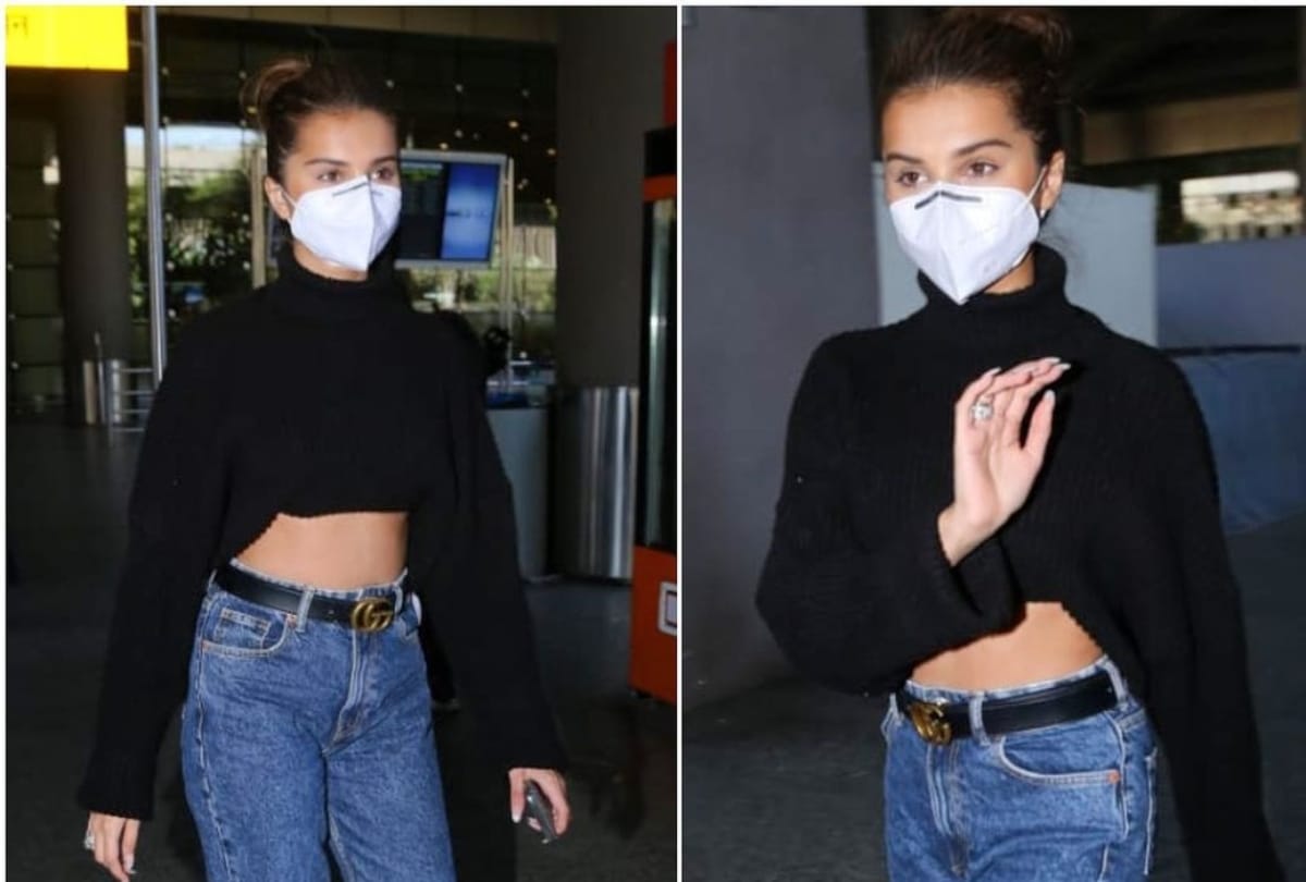 tara sutaria alaya f to mouni roy bollywood actress flaunts toned abs in crop top