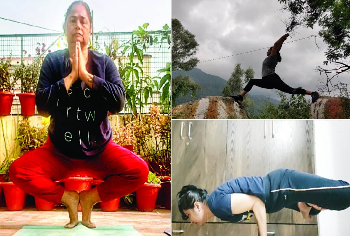 Know about the women of lucknow who prepared themselves for the most difficult asanas of yoga