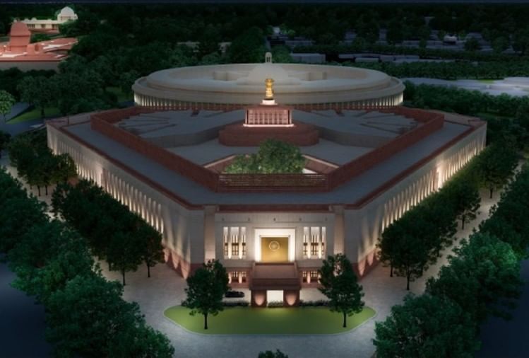 Government of India released VIDEO of new Parliament House watch the grand royalty of the temple of democracy
