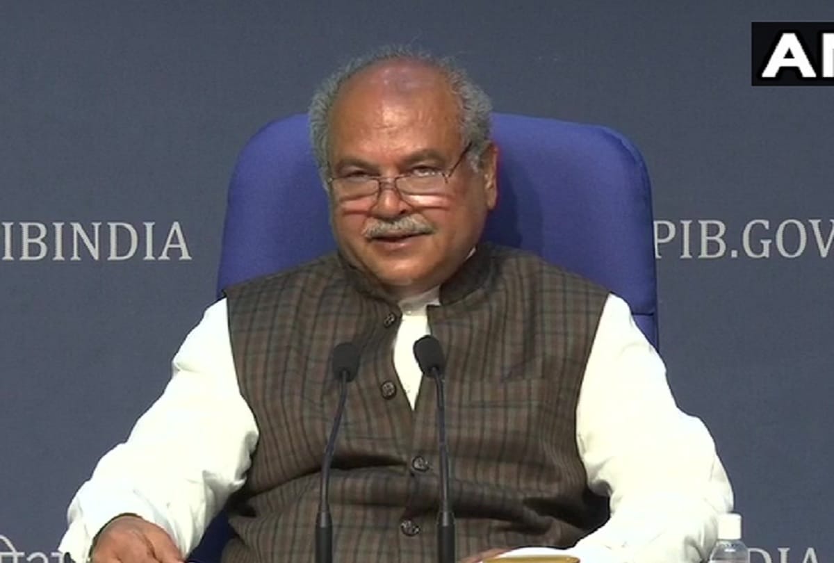 Union Agriculture Minister Narendra Singh Tomar Press Conference in Hindi