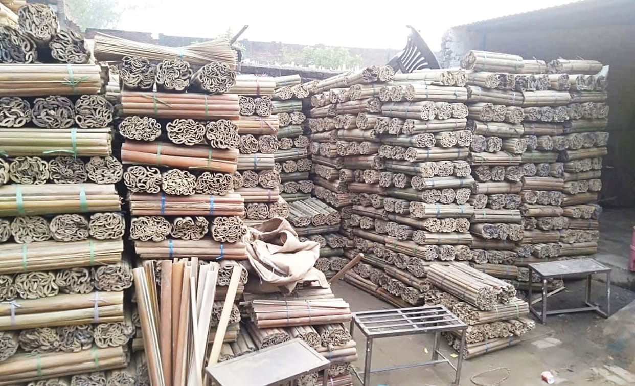 Balrampur's sticks are the life of kites of Gujarat