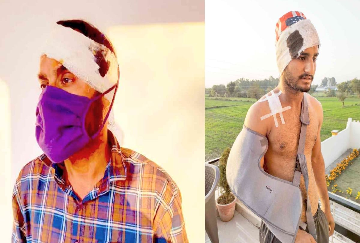 clash between Son and companions of BJP leader anddhaba operator, also fir bullets in air