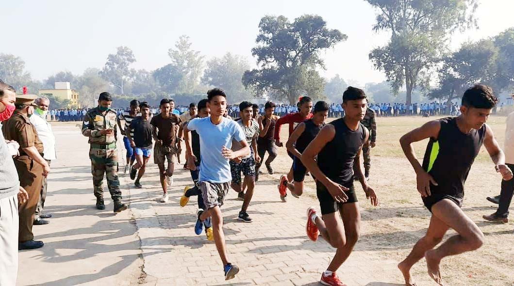 NCC cadets selected on the lines of army