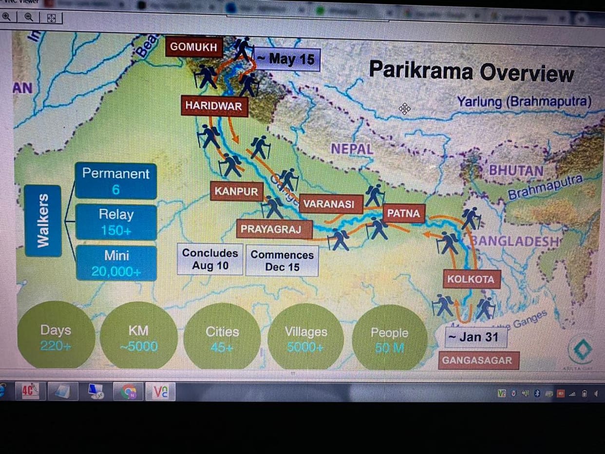 Uttarkashi Uttarakhand First Time Ganga Parikrama News: ex army officer will do ganga parikrama