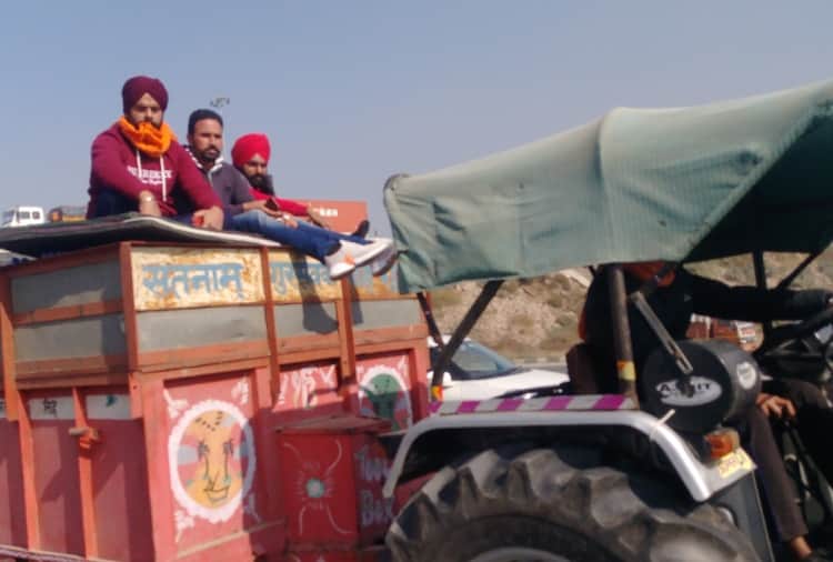 Kisan Andolan : People from Punjab reached Delhi border to support farmers