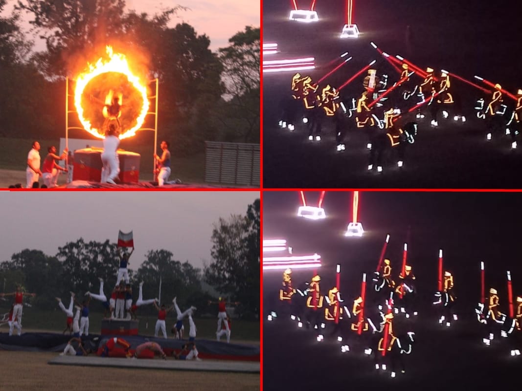 IMA POP 2020 Images: Surprising stunts of ima cadets at Indian Military Academy, seen photos