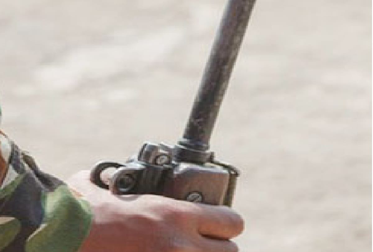 SOG man injured as his service riffle goes off accidently in Sopore outskirts
