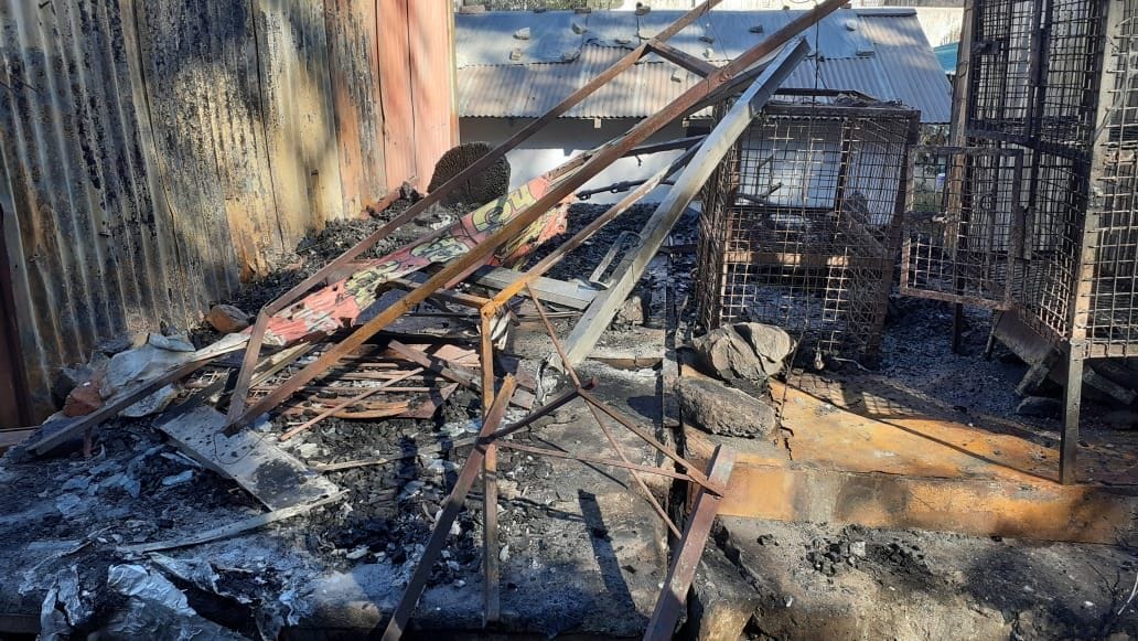Three fires caught fire, loss of thousands