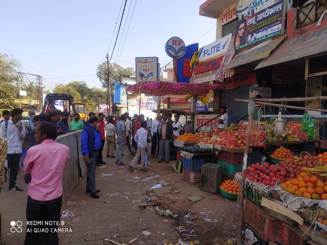 encroachment removed