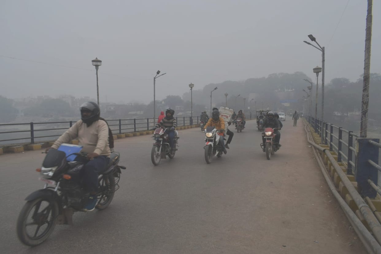 Fog increased with fury and increased problems for people