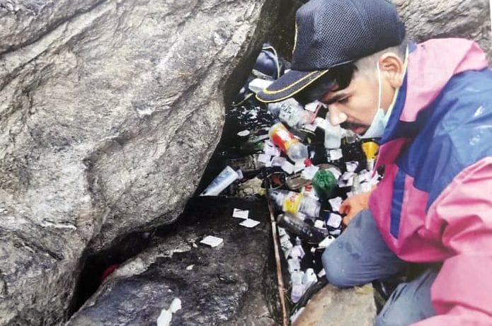 Three years of cleanliness drive to save mountains from plastic waste