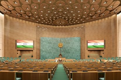 Government of India released VIDEO of new Parliament House watch the grand royalty of the temple of democracy