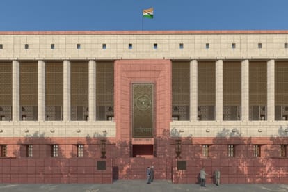 Government of India released VIDEO of new Parliament House watch the grand royalty of the temple of democracy