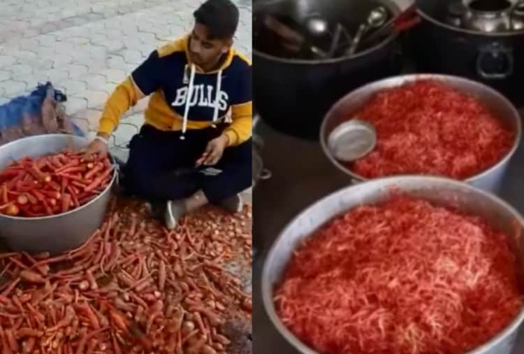 Villagers of Mohali sent Carrot halwa to delhi for farmers 