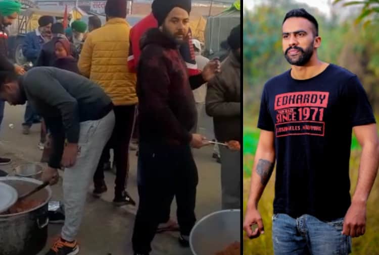 Villagers of Mohali sent Carrot halwa to delhi for farmers 