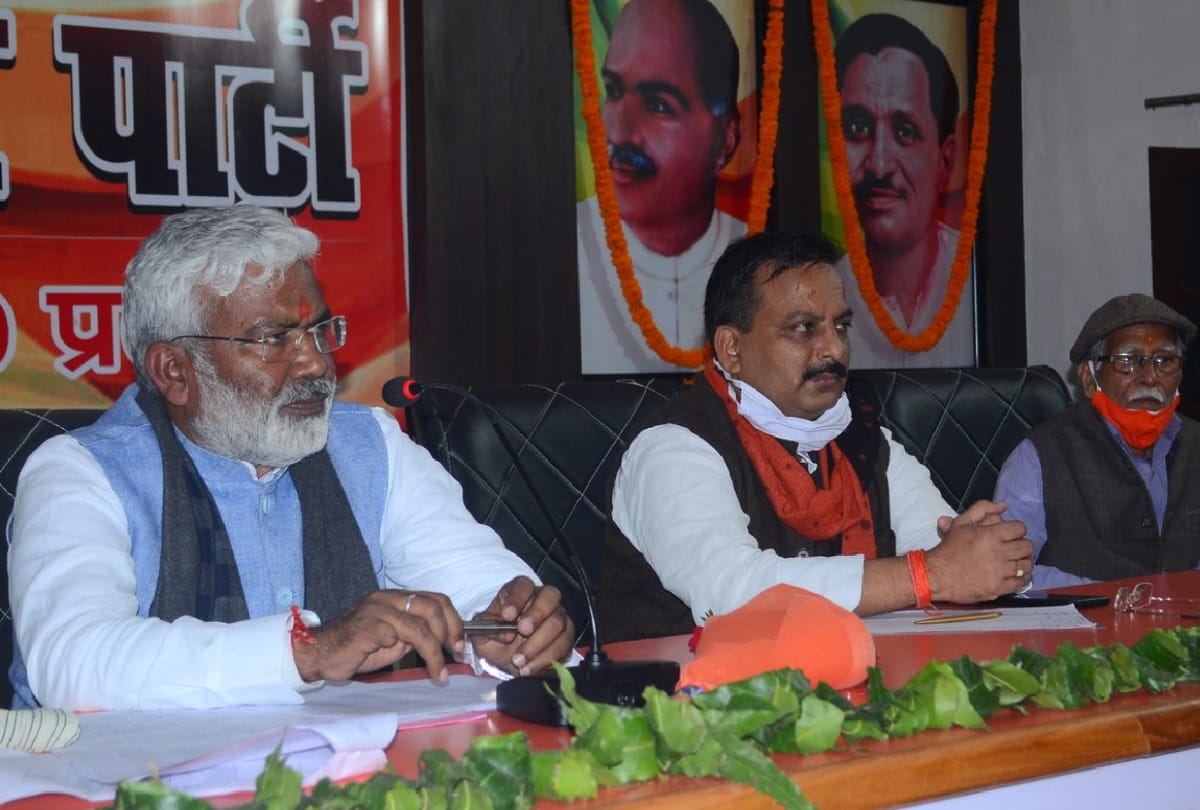 BJP state president swatantra dev singh visit gorakhpur
