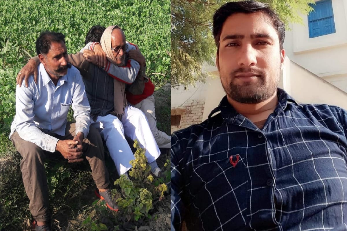 Murder: man dead body found in a field in saharanpur