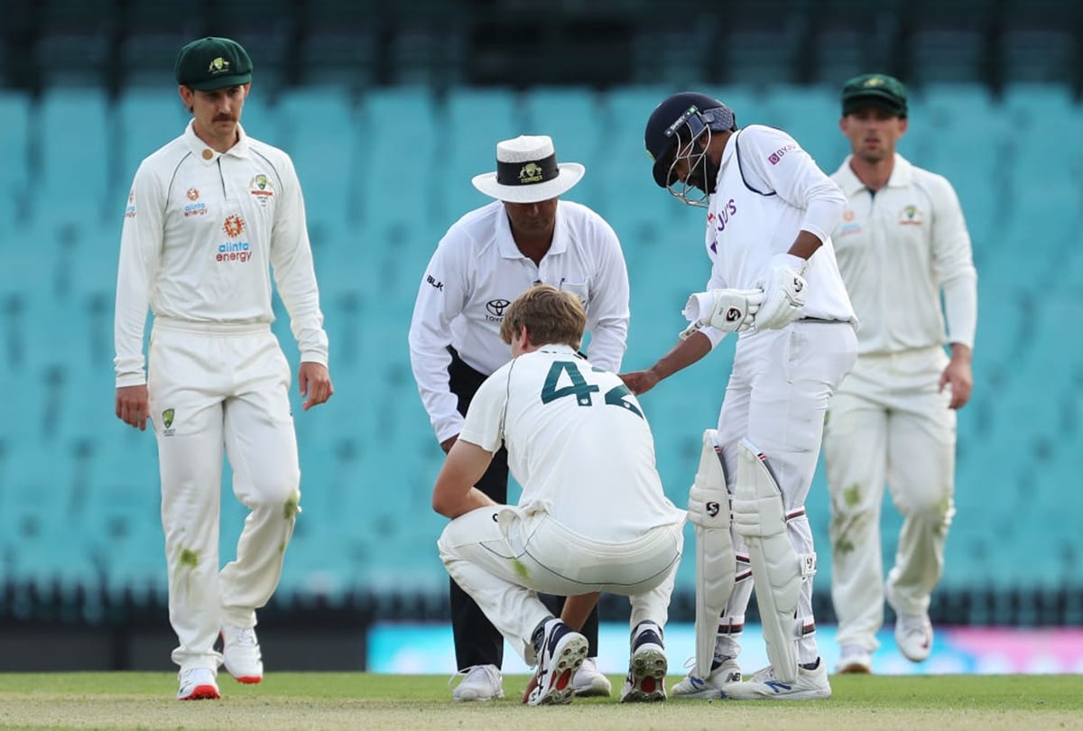 AUS A vs IND A: Jasprit Bumrah knocks down Cameron Green with a powerful hit