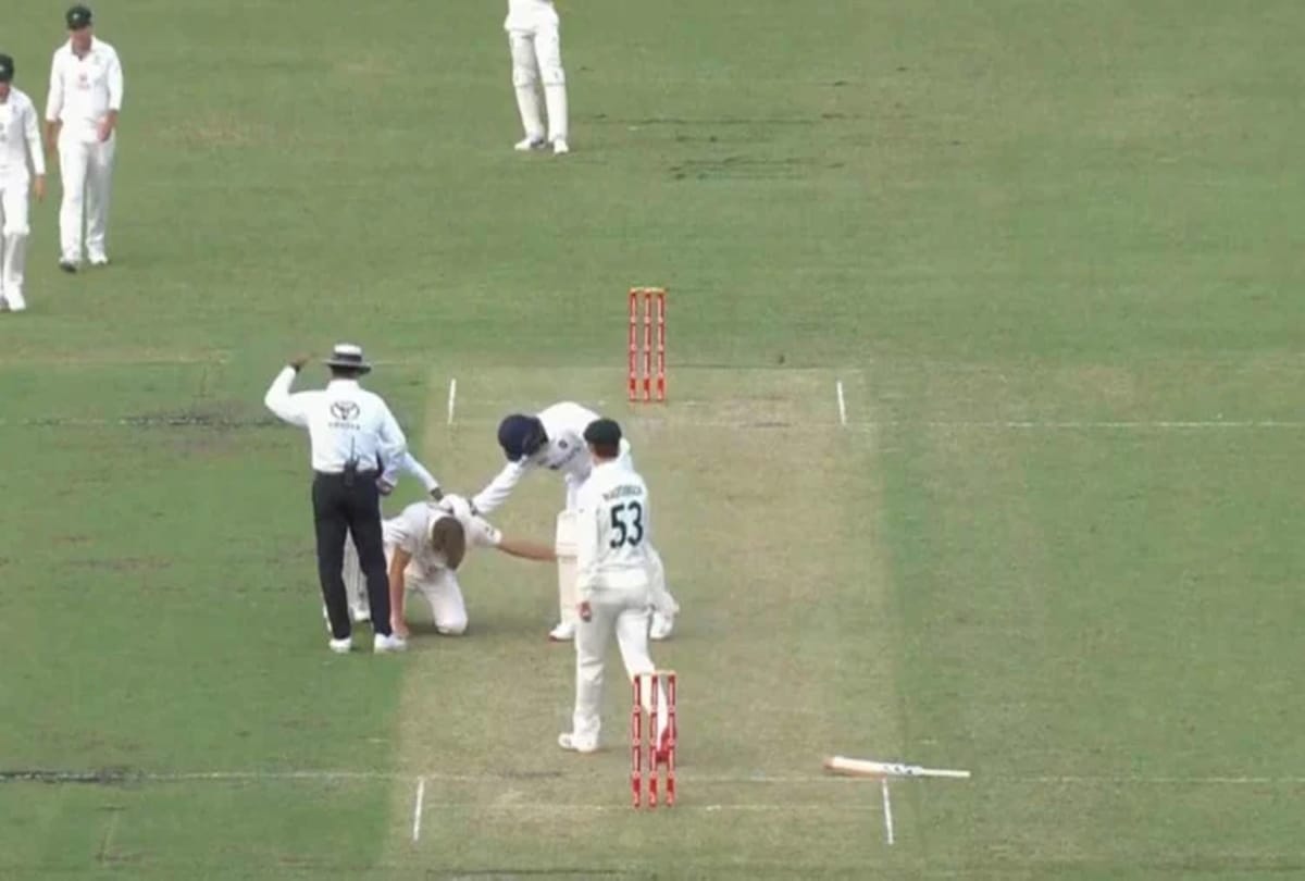 AUS A vs IND A: Jasprit Bumrah knocks down Cameron Green with a powerful hit