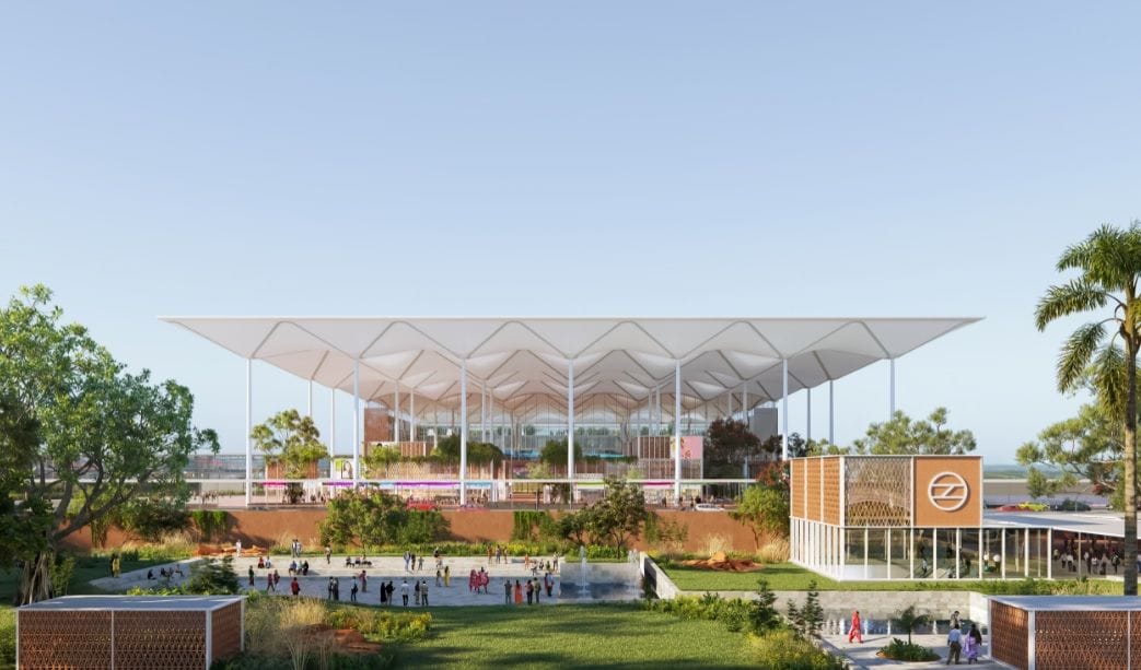 A glimpse of Indian culture and historical heritage will be seen in the passenger terminal