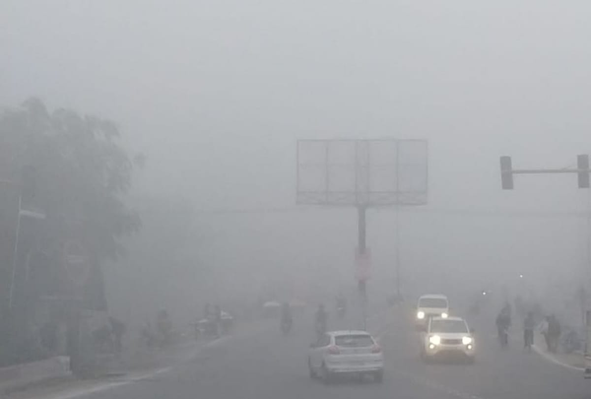 Gorakhpur Weather Today: Dense Fog in Gorakhpur UP cold increases in city see latest photos