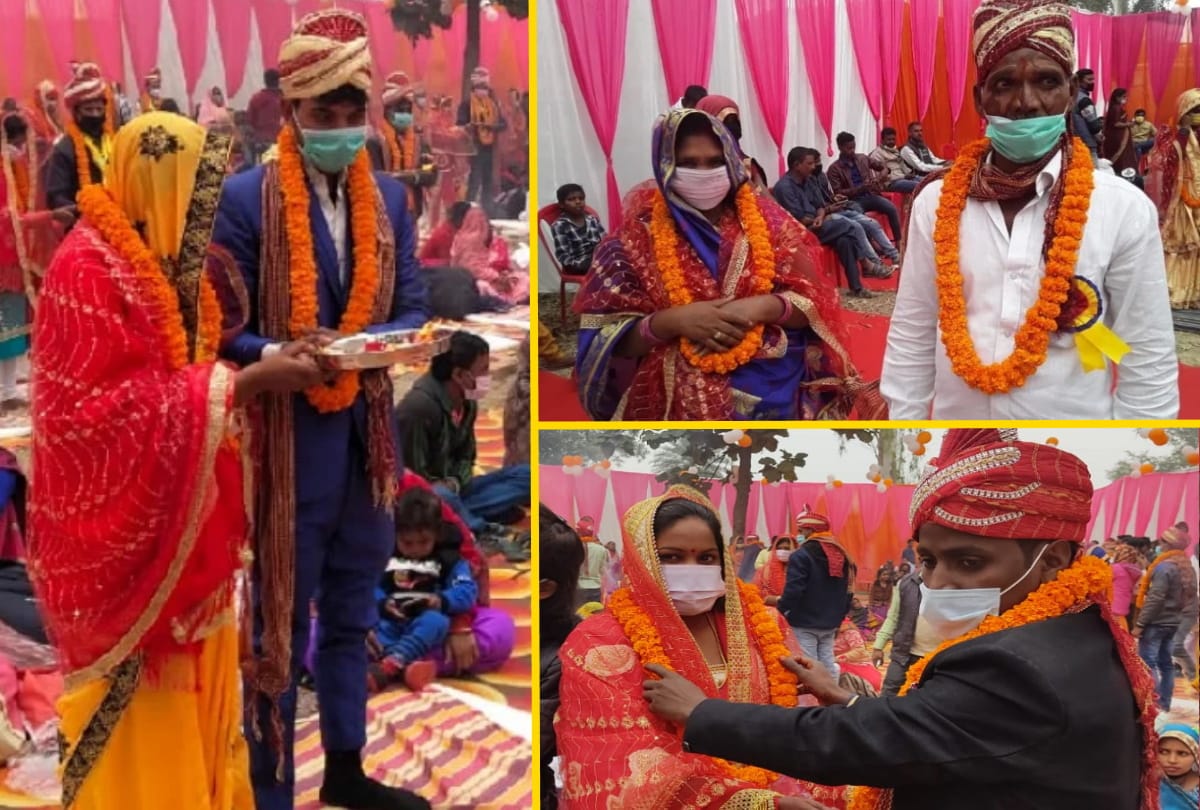 mother and daughter get married in same pavilion at Gorakhpur