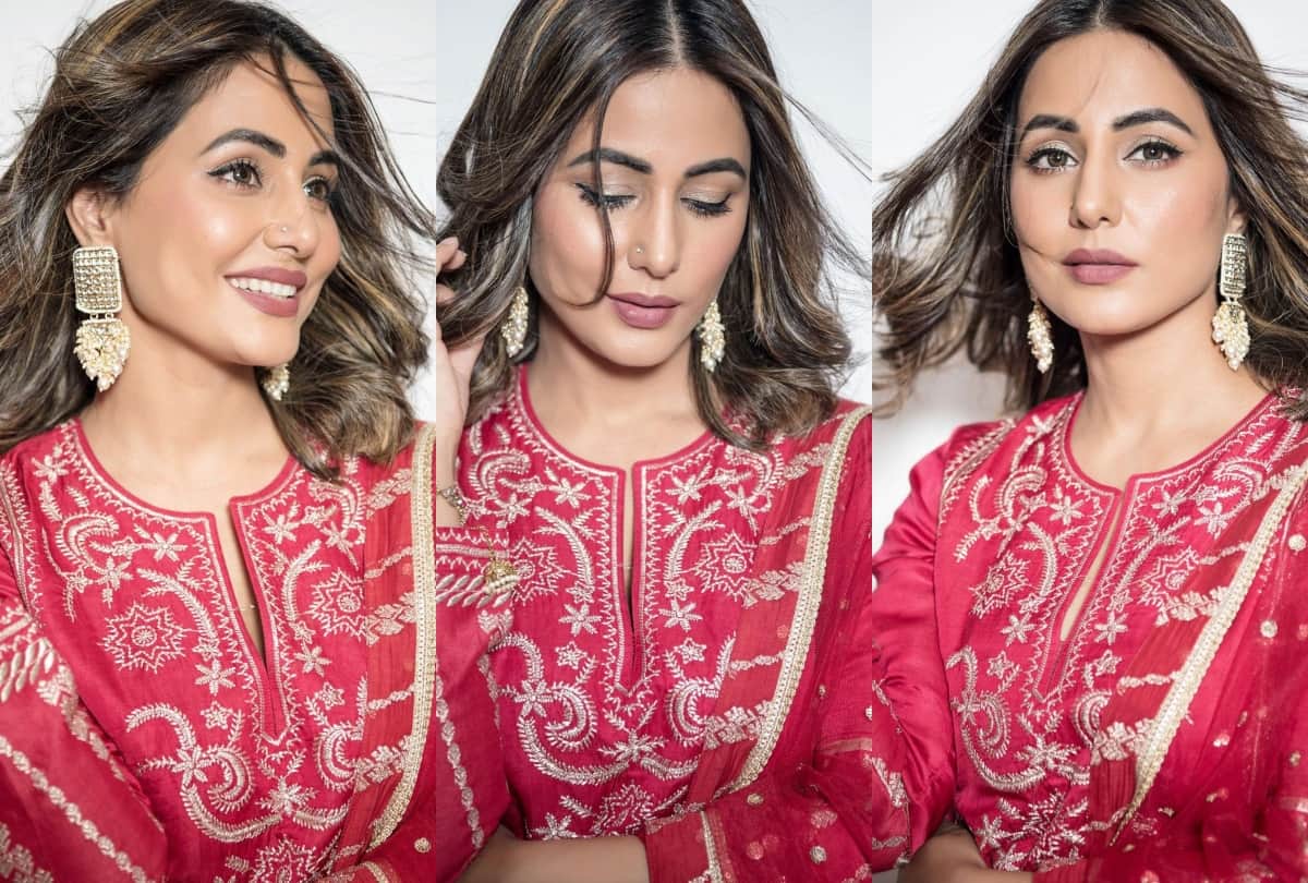 holi outfit 2021 get ready take fashion inspiration with hina khan traditional look