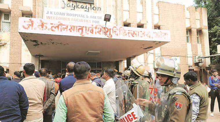 The death toll of infants at the J K Lon government hospital rose  in Rajasthan’s Kota