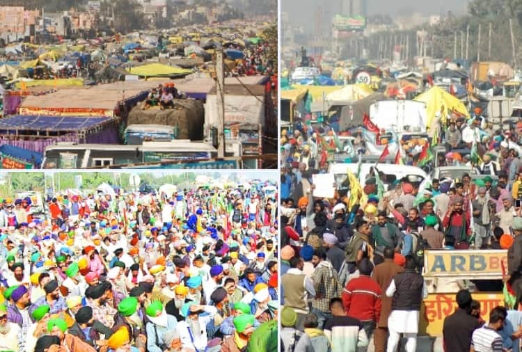 kisan andolan : Several protesting farmers complaints of fever and cold