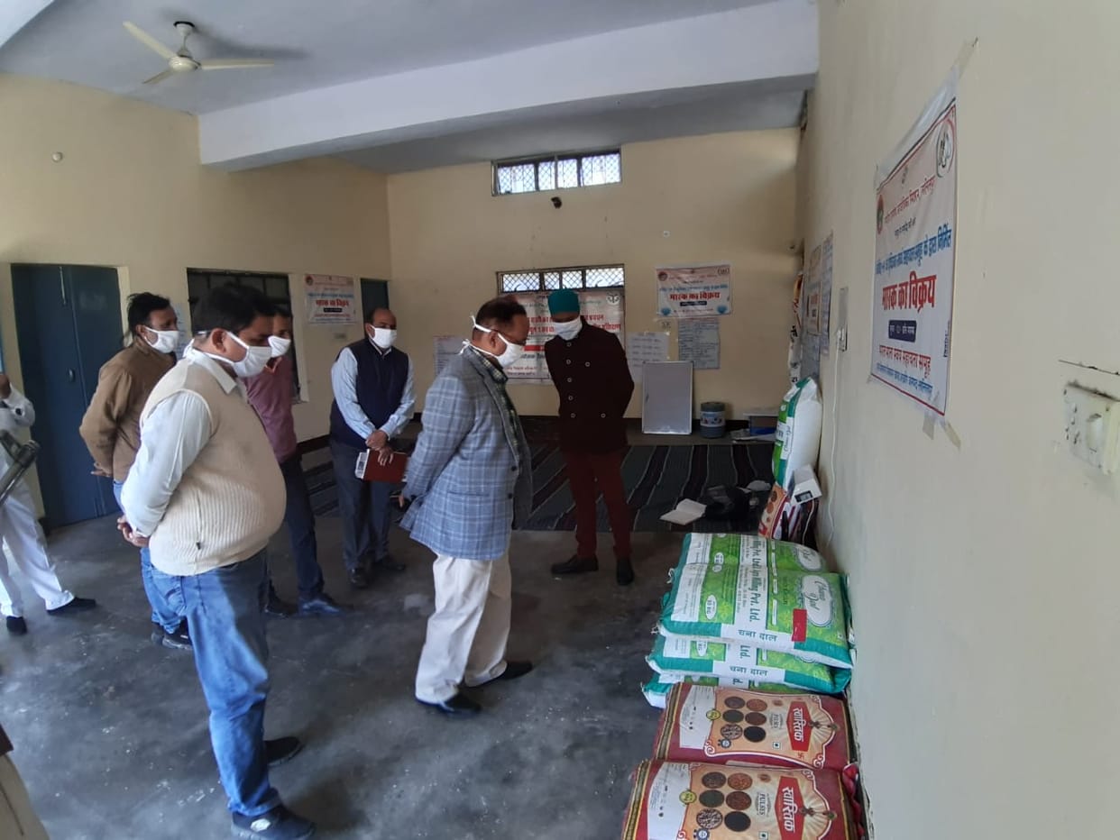 saras showroom inpection dictict magistrate