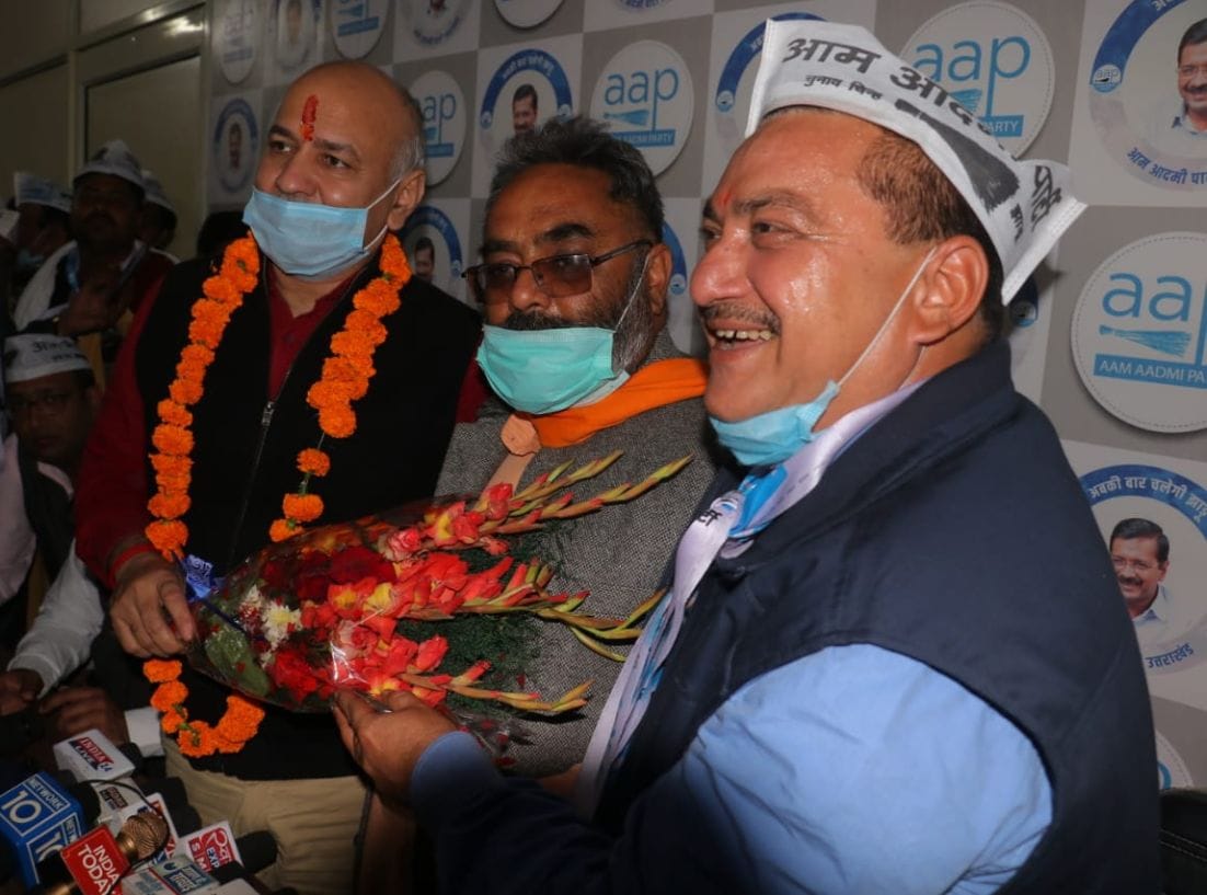 AAP in uttarakhand news: uttarakhand cm candidate name reached to arvind kejariwal