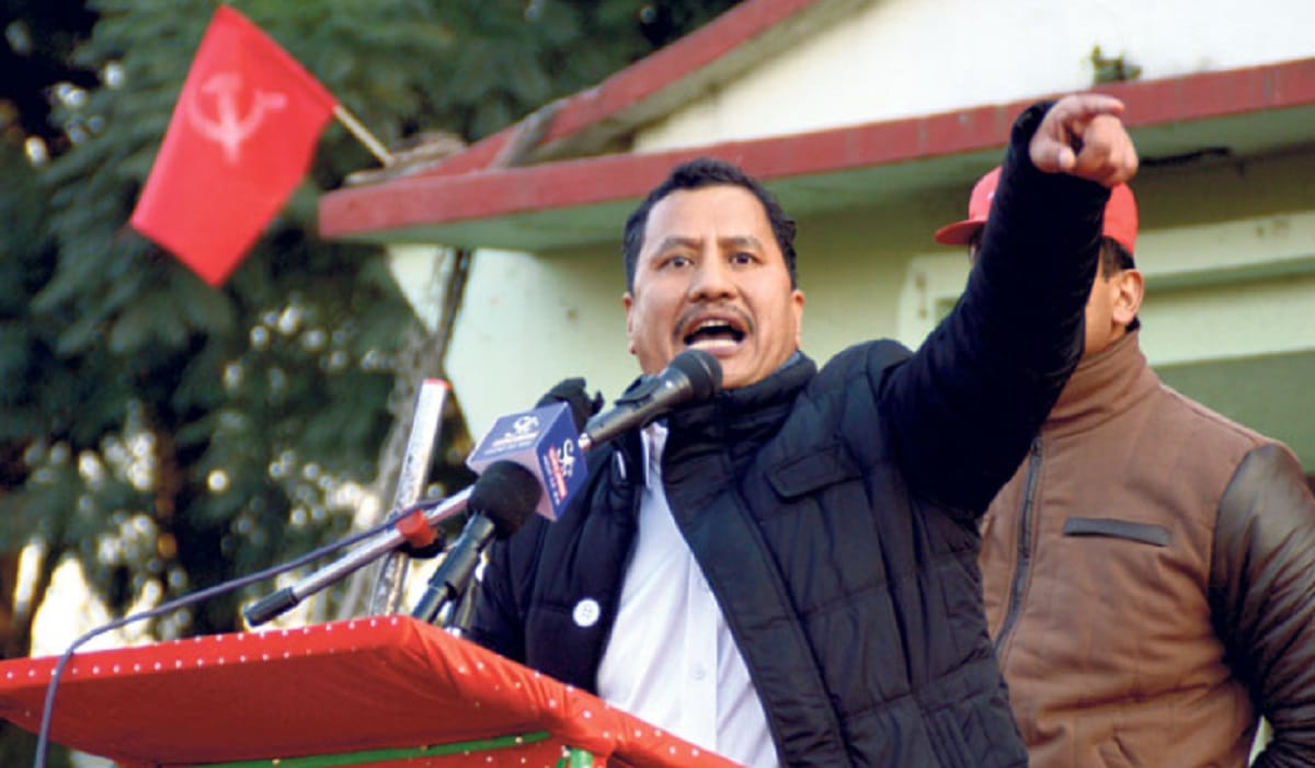 Netra bikram chand led maoist party violence activities rising in Nepal