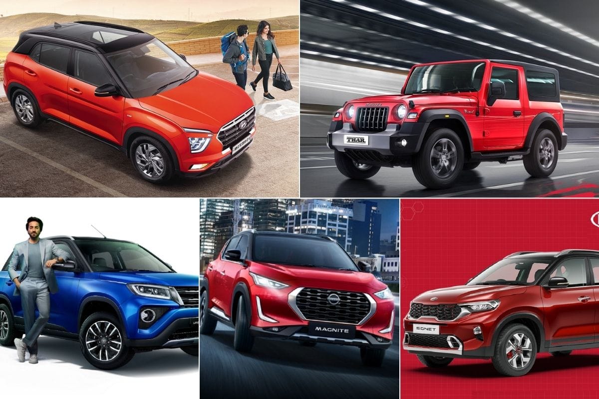 Kia Sonet to Mahindra Thar to Nissan Magnite to Toyota Urban Cruiser to 2020 Hyundai Creta here are top five suvs in 2020