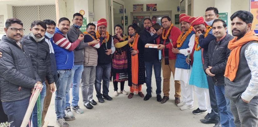 BJP Workers Felicitated