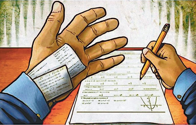 Delhi Police recruitment again caught copycat