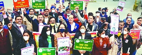 Doctors are on strike .. patients kept wandering around hospitals