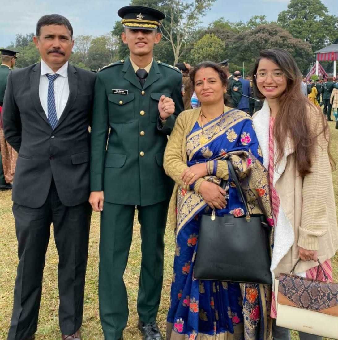 Nitin Bohra of Fulargaon becomes military officer