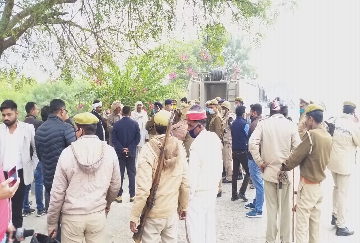 Kisan Andolan Today Latest News: Many farmers arrested from yamuna expressway in mathura