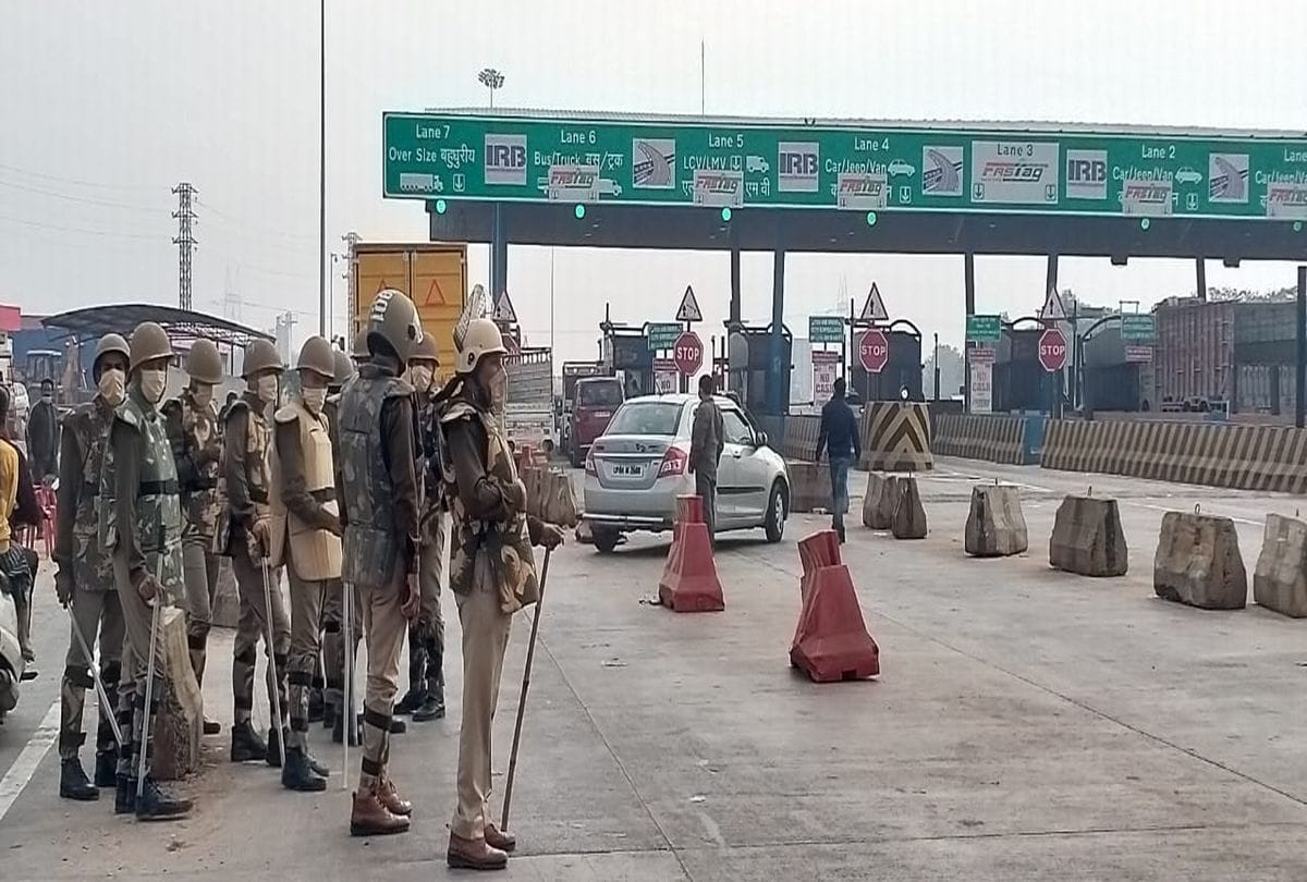 Kisan Andolan Today Latest News: Many farmers arrested from yamuna expressway in mathura