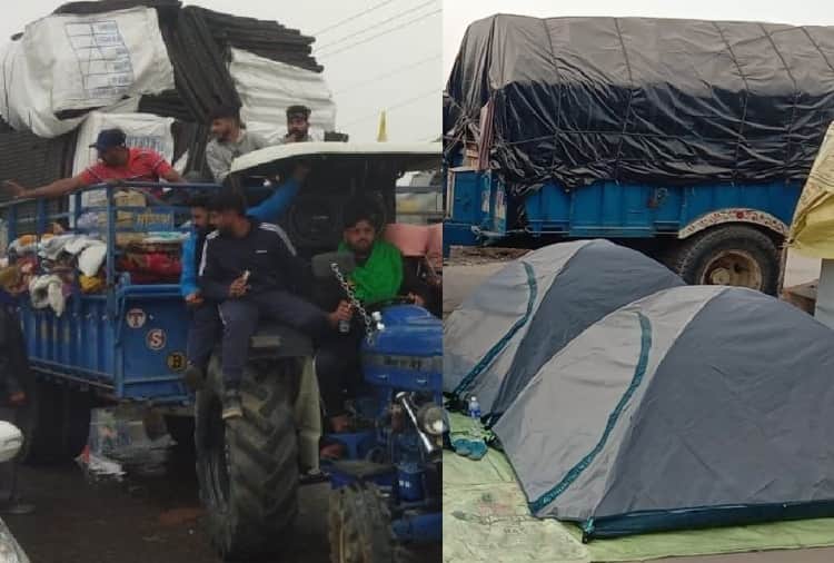 Farmers protesting in Sonipat set daily routine, see pics